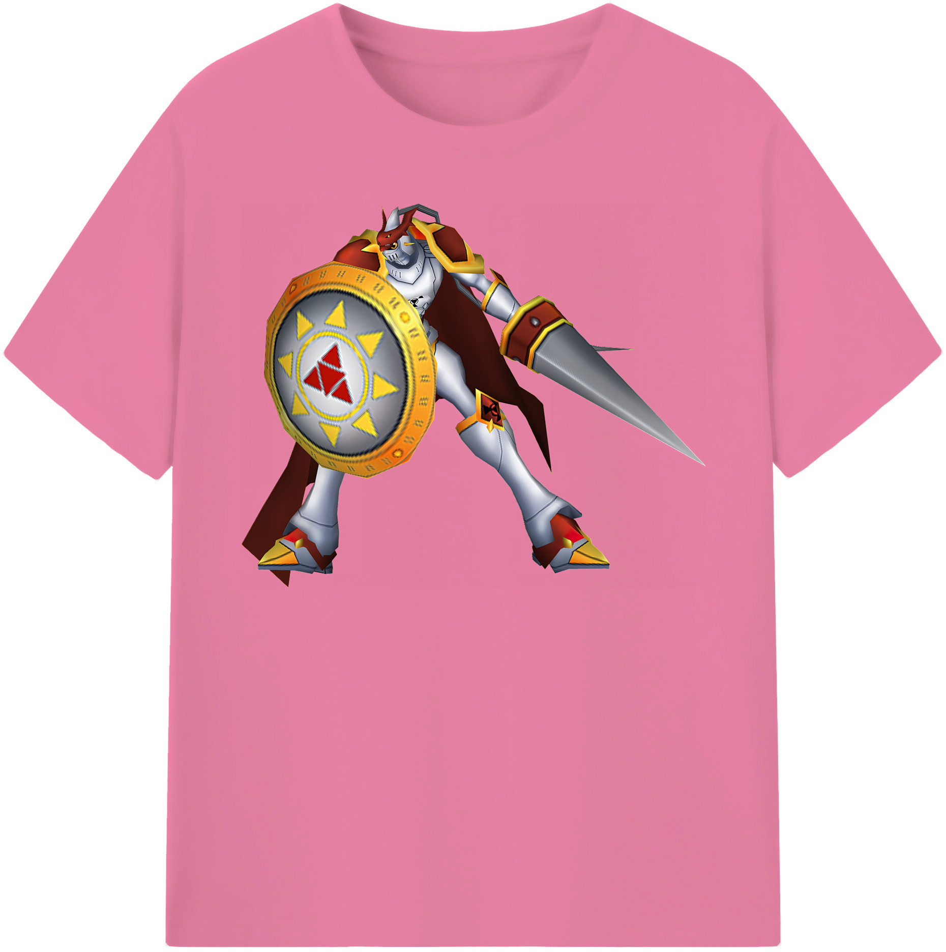 （画像用） Digimon デジタルモンスター/デジモン 綿100％半袖Tシャツ（フロントプリント）